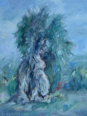 Slumber. Kofinou painting Paskalis Anastasi Diachroniki Gallery