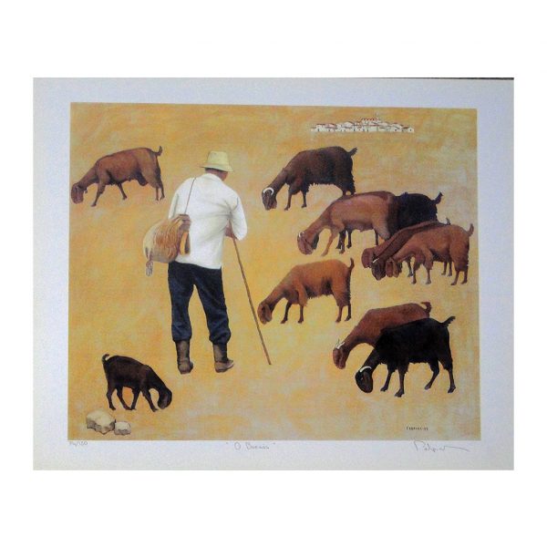 GG4 Shepherd George Gavriel 35×43.5cm Signed Limited Edition Silkscreen of 150