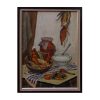 11473 A Boykov Still Life with Fish Oil on Canvas 83x43cm