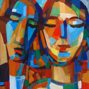 Pensive Couple by Alex Khattab