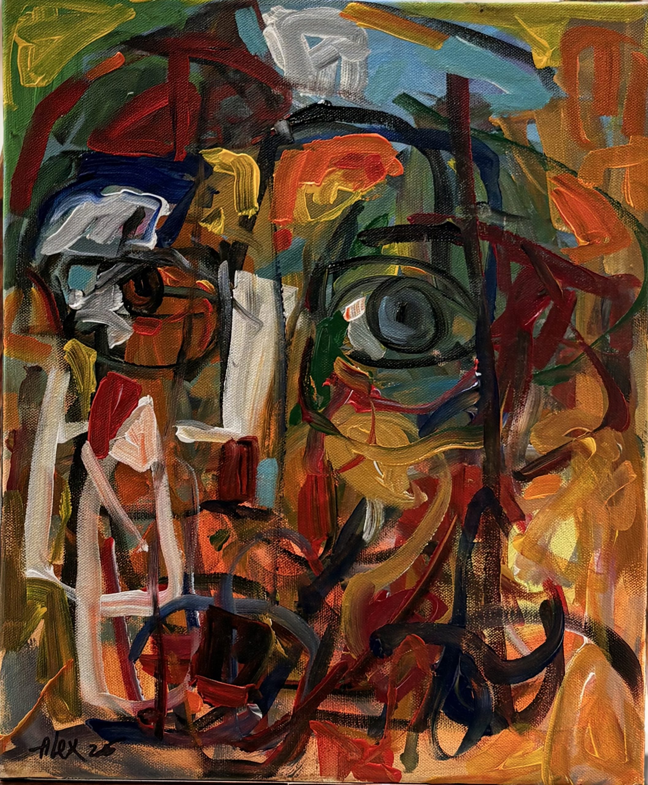 Anguished by Alex Khattab