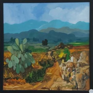 Troodos Mountain scene by Alex Khattab