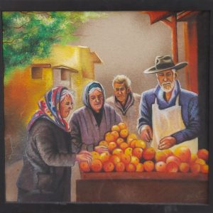 Fruit seller by S.OBI