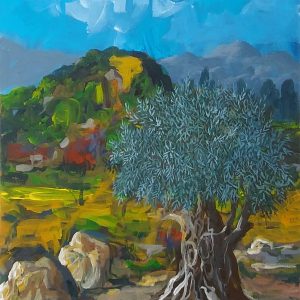 Cypriot Olive Tree by Alex Khattab